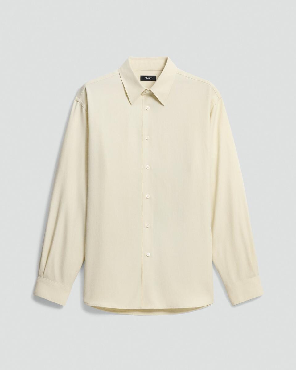 Relaxed Shirt in Leaf Twill