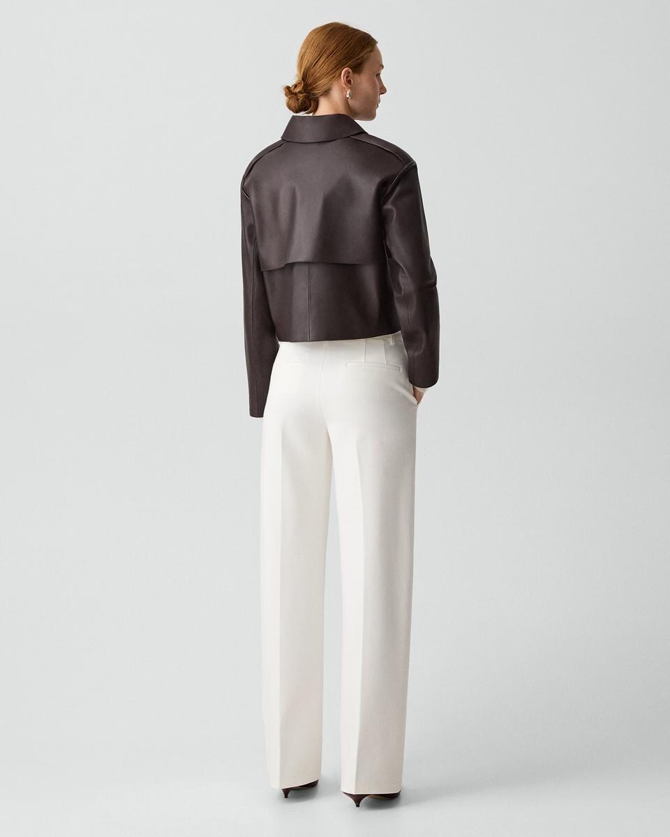 Classic Straight Pant in Smooth Ponte
