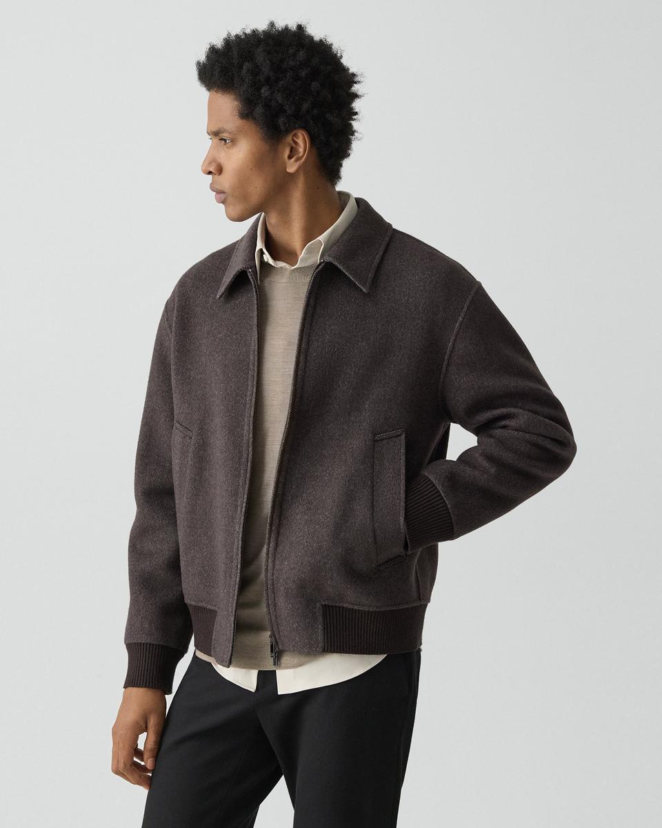 Bomber Jacket in Atelier Wool