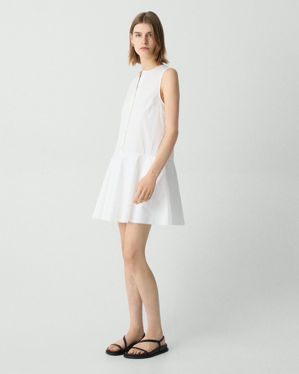 Sleeveless Mini Dress in Good Cotton