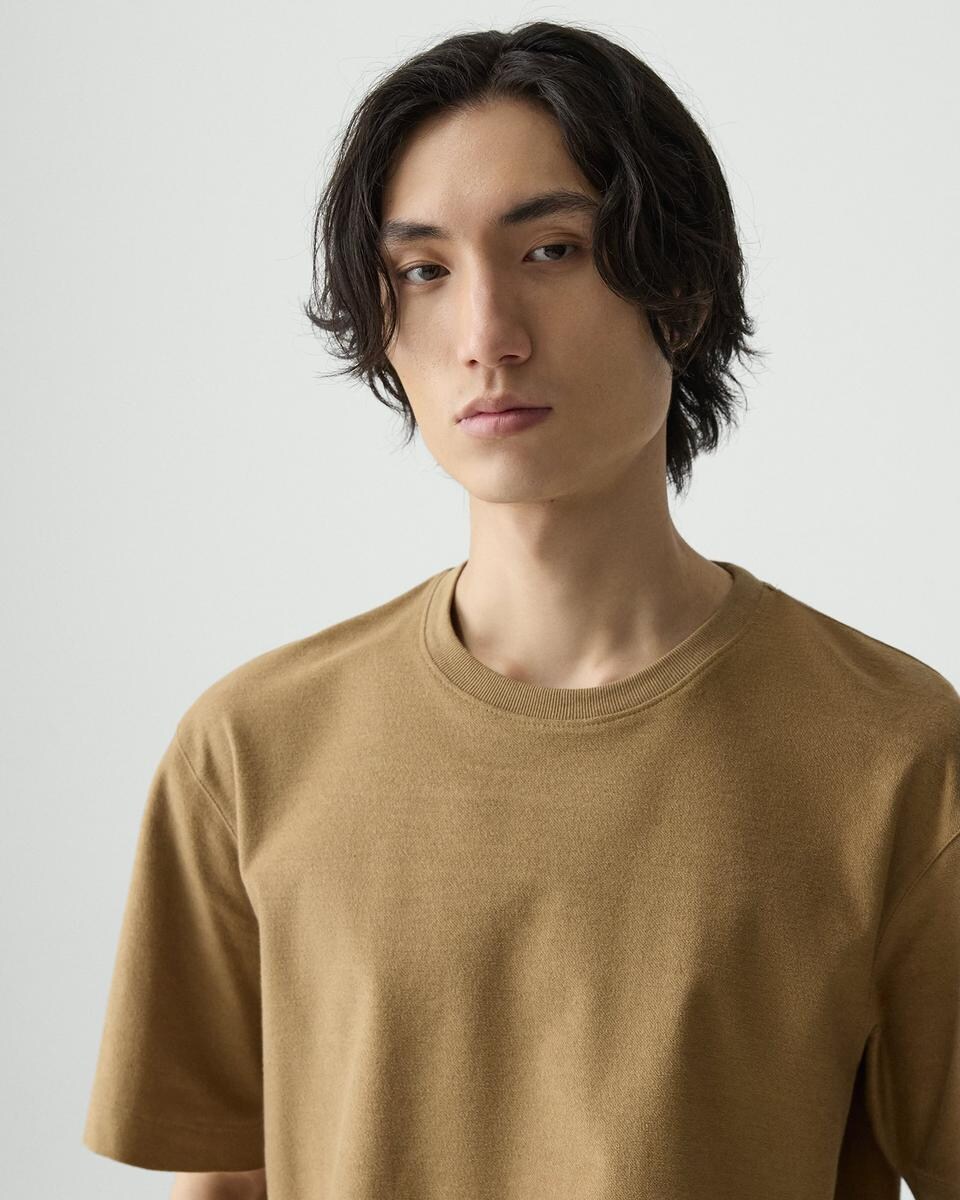 Relaxed Tee in Terry Cotton