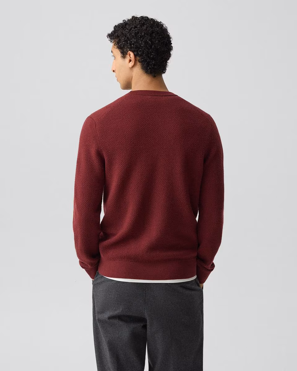 Maden Crewneck Sweater in Merino Wool