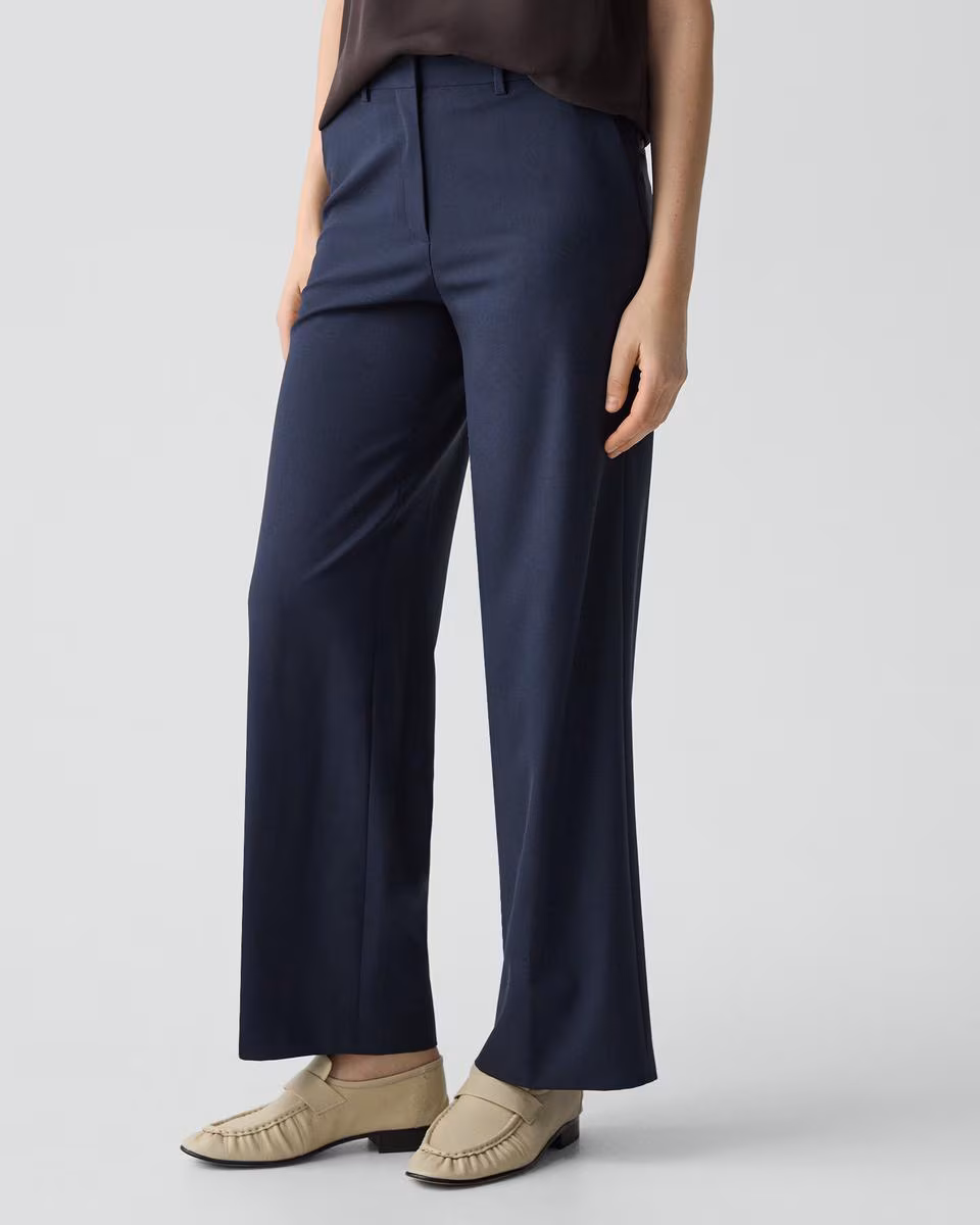 Classic Straight Pant in Good Wool