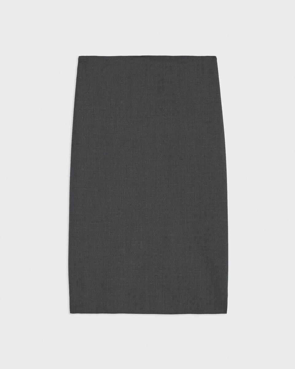 Pencil Skirt in Stretch Wool