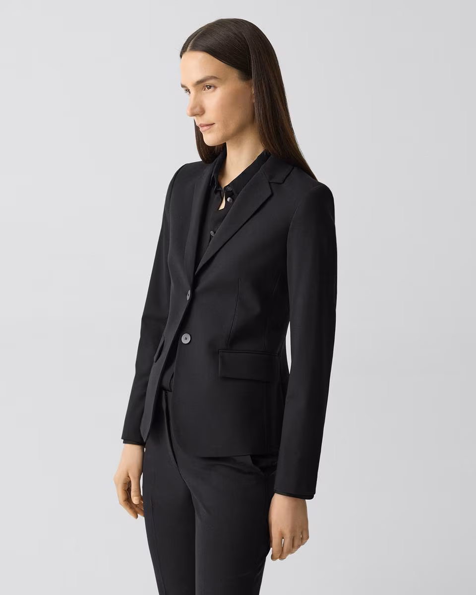 Carissa Blazer in Good Wool