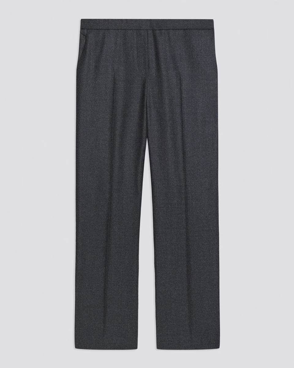 Treeca Pull-On Pant in Sleek Flannel