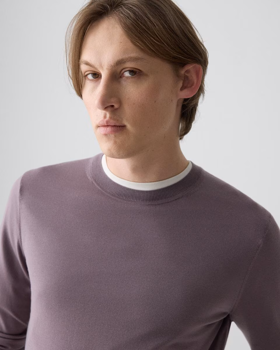 Crewneck Sweater in Regal Wool