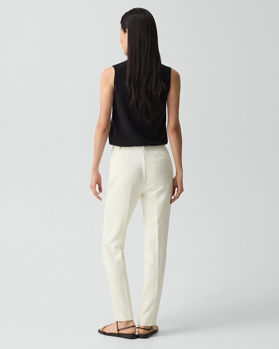 Treeca Full Length Pant in Admiral Crepe
