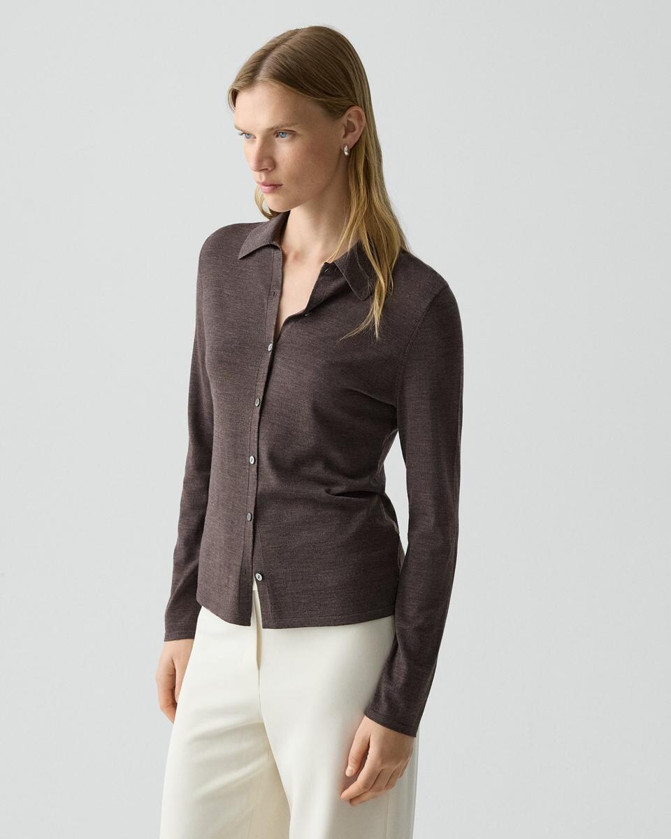Knit Shirt in Regal Wool