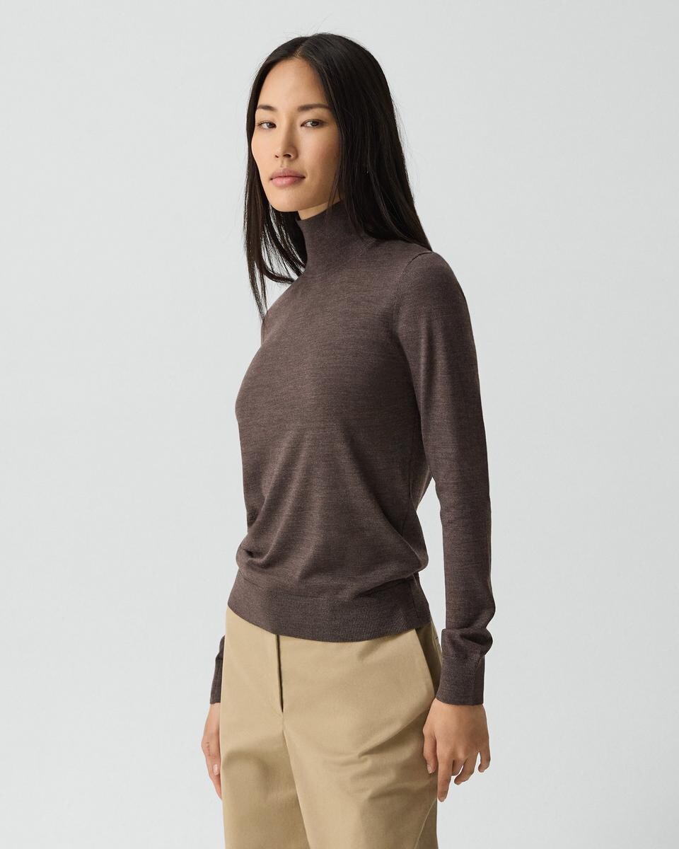 Turtleneck Sweater in Regal Wool