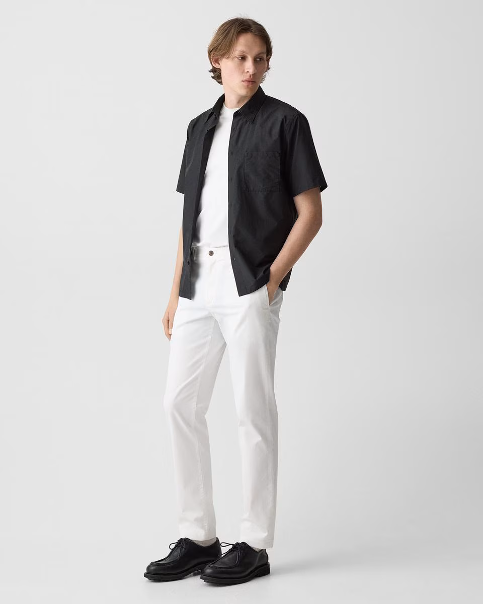 Zaine Pant in Stretch Cotton