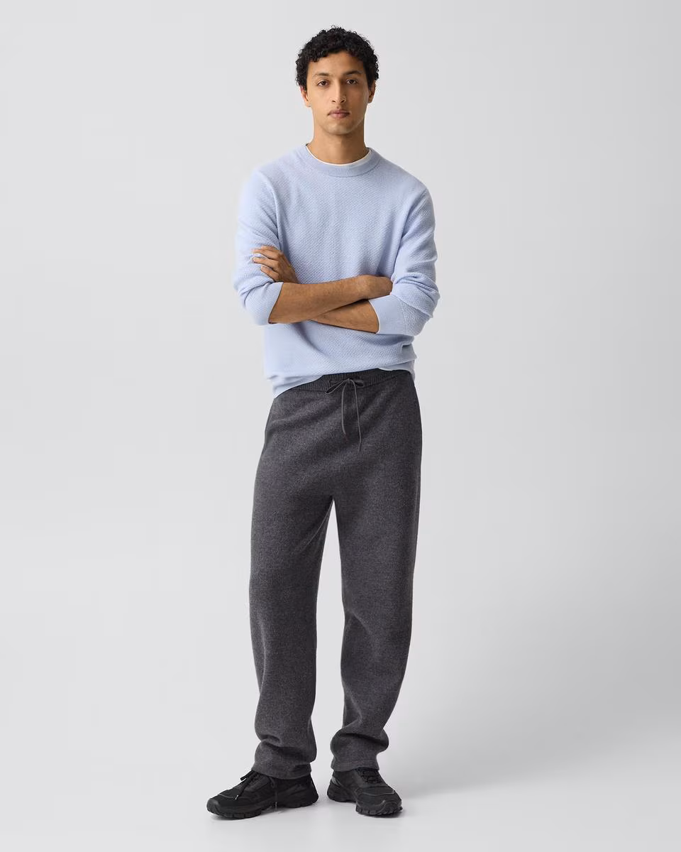 Jogger in Boiled Wool