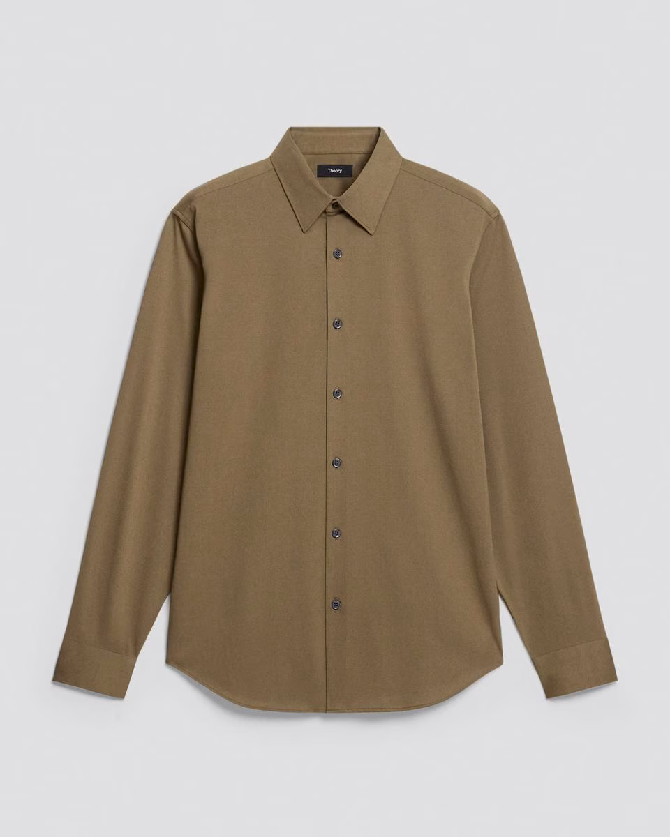 Sylvain Shirt in Structure Knit