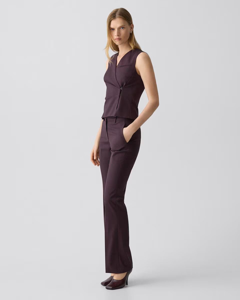 Flared Pant, 34'' in Good Wool