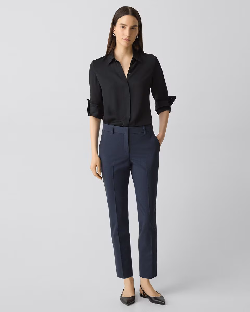 Treeca Pant in Good Wool