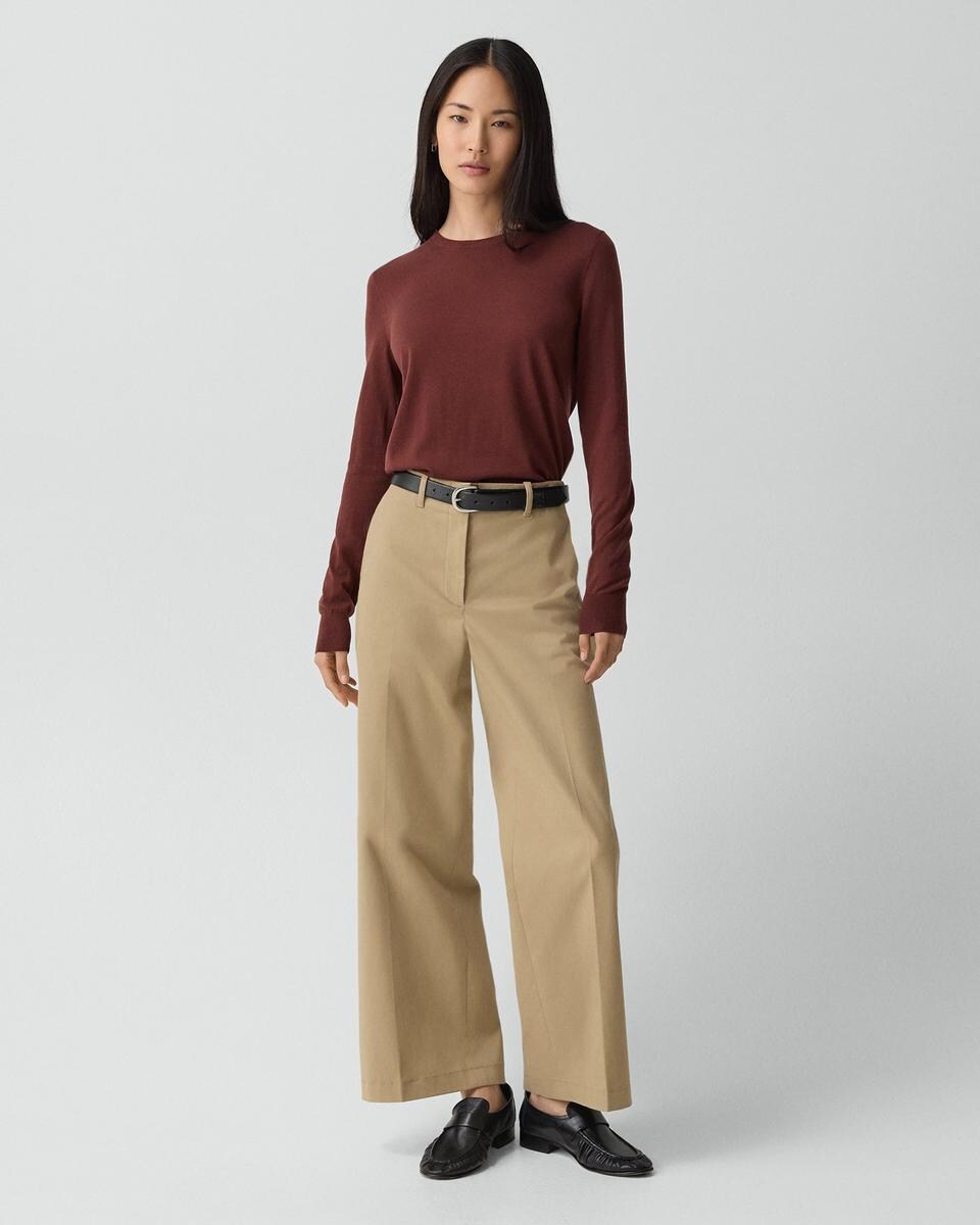 Crewneck Sweater in Regal Wool