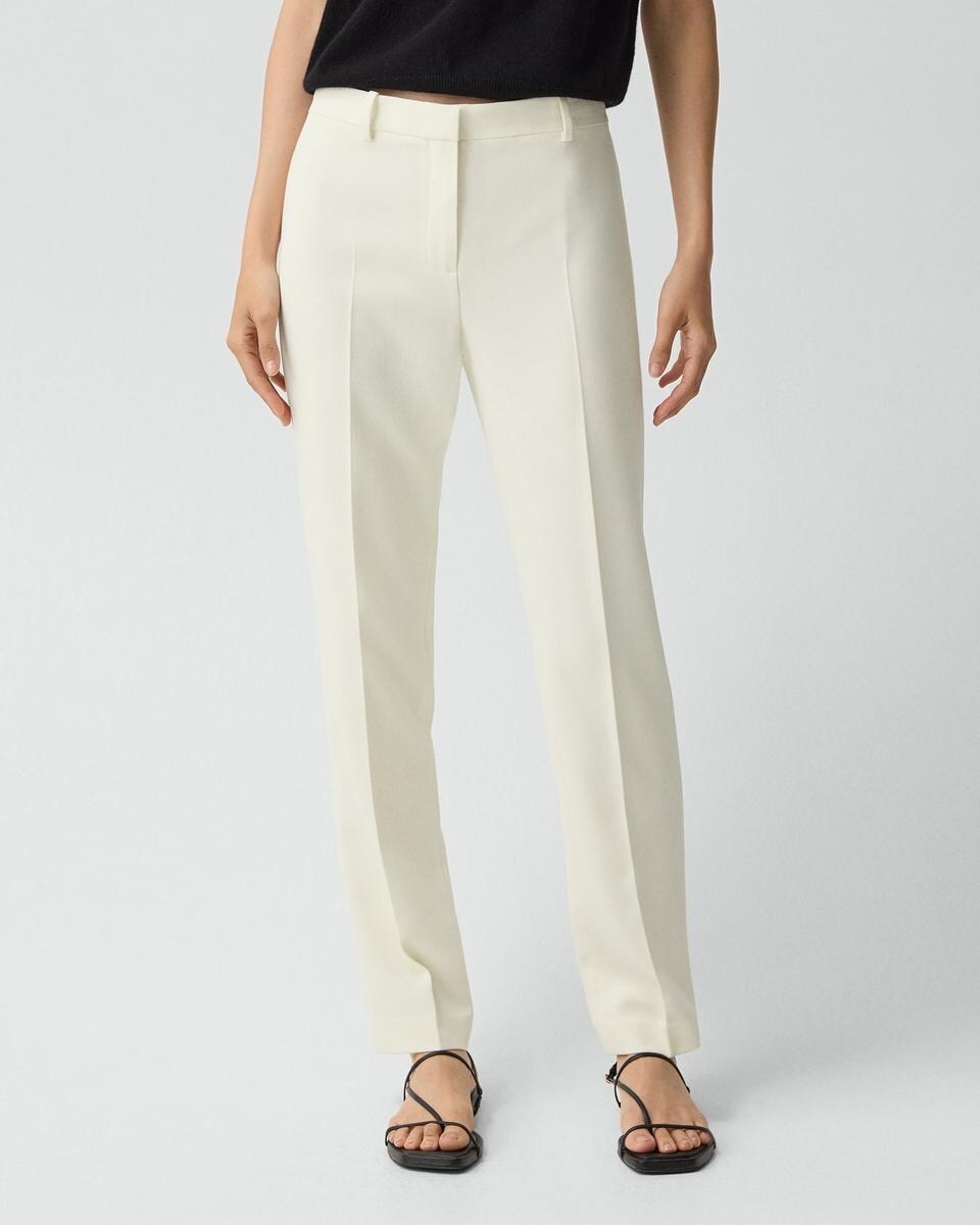 Treeca Full Length Pant in Admiral Crepe