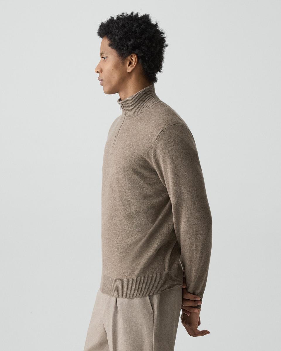 Hilles Quarter-Zip Sweater in Cashmere