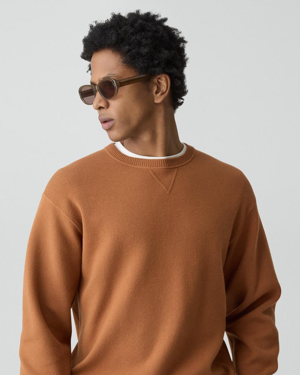 Crewneck Sweatshirt in Wool Bilen