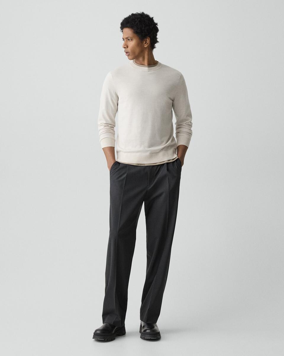 Crewneck Sweater in Regal Wool