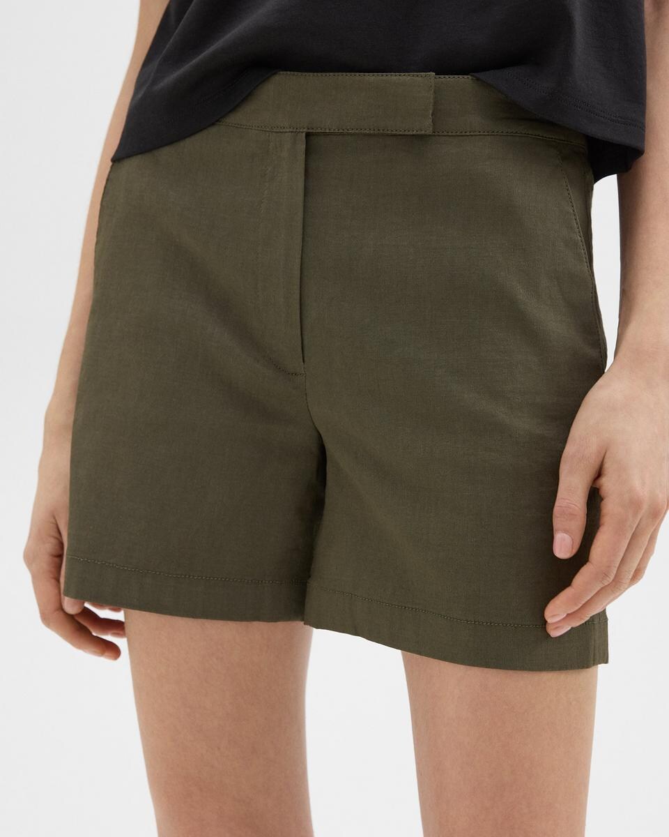 Waist Tab Short in Good Linen