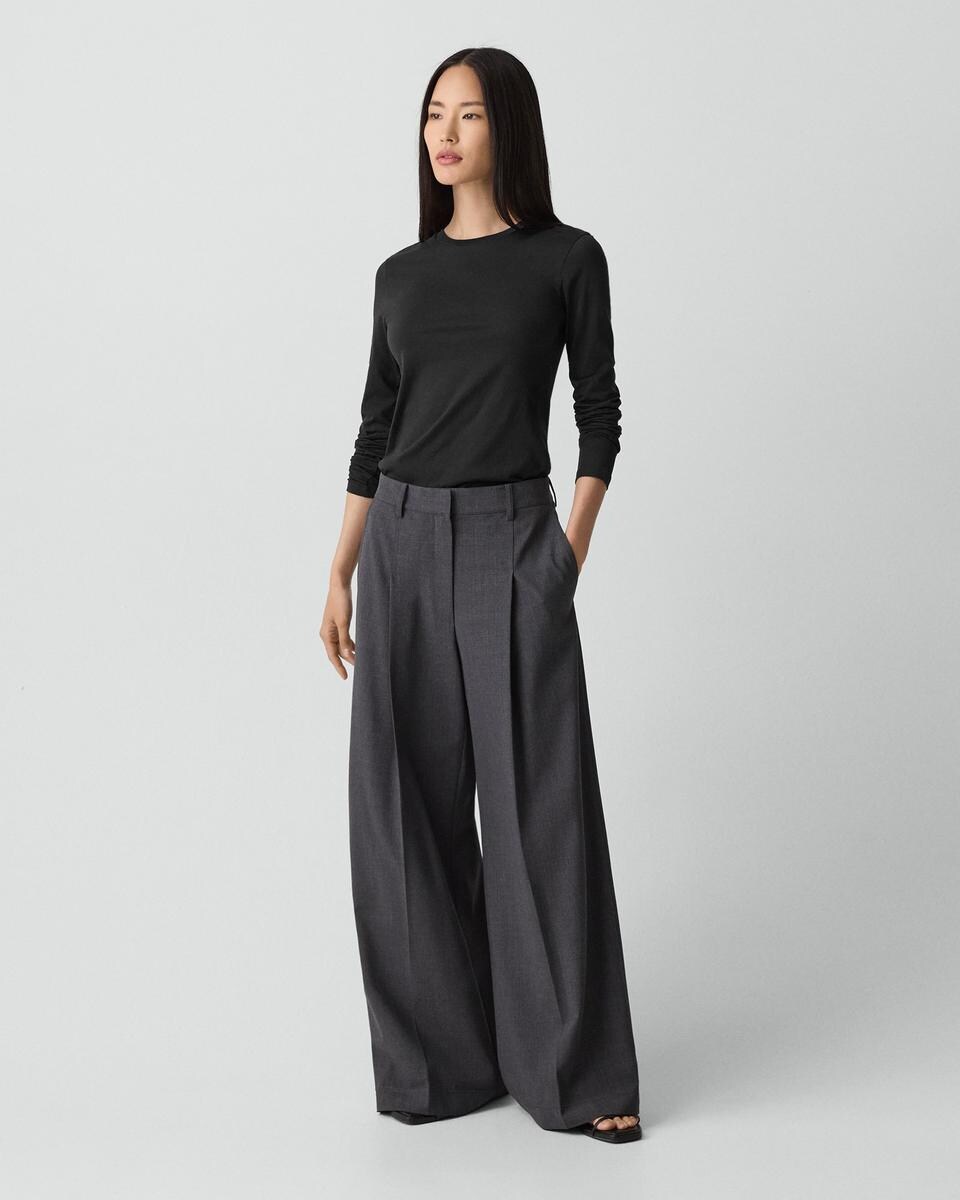 Tiny Long-Sleeve Tee in Organic Cotton