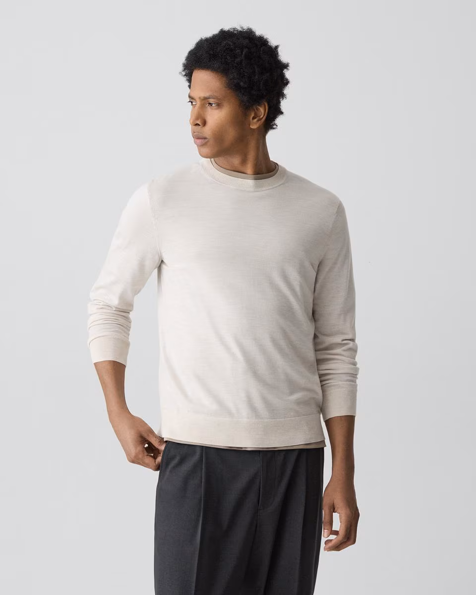 Crewneck Sweater in Regal Wool