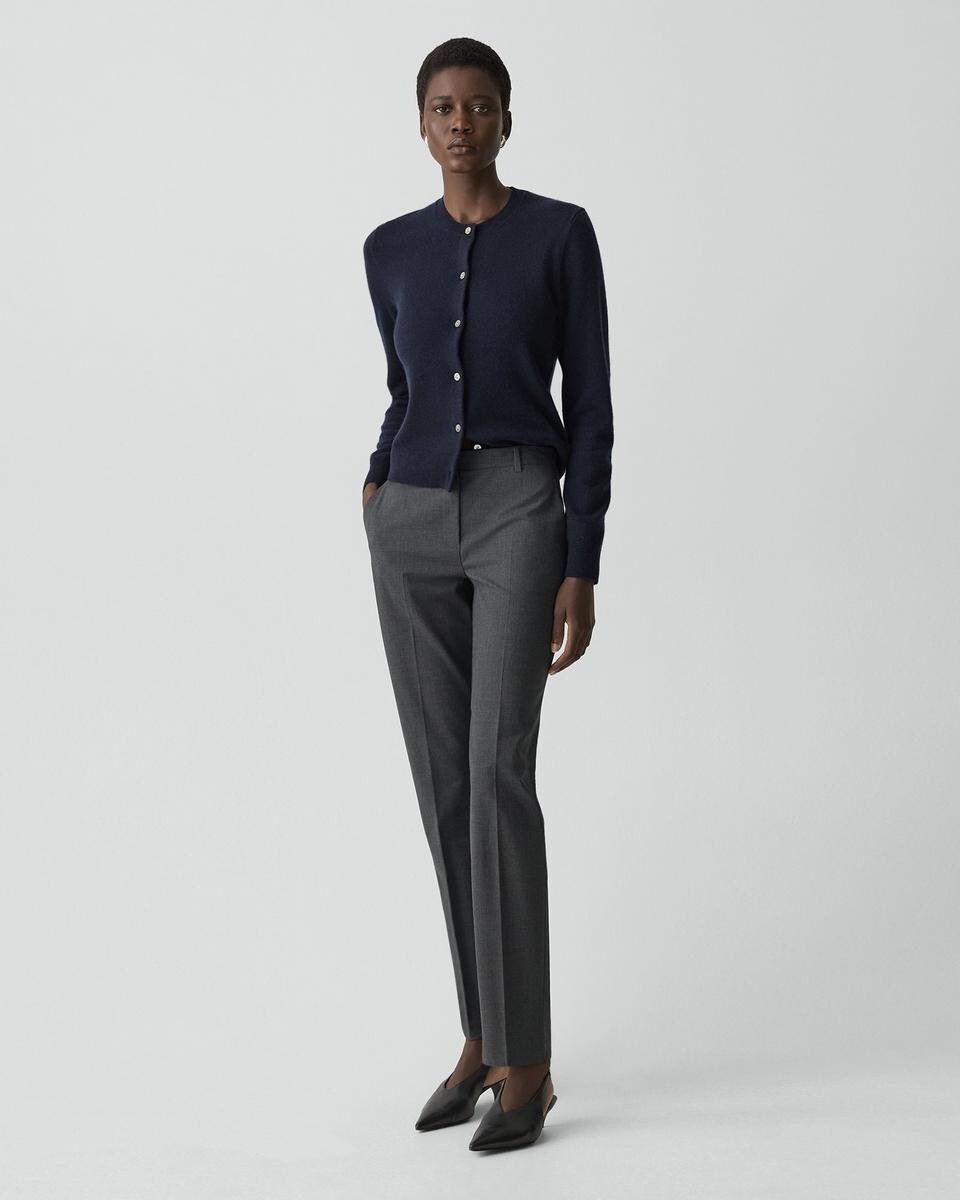Treeca Full Length Pant in Good Wool