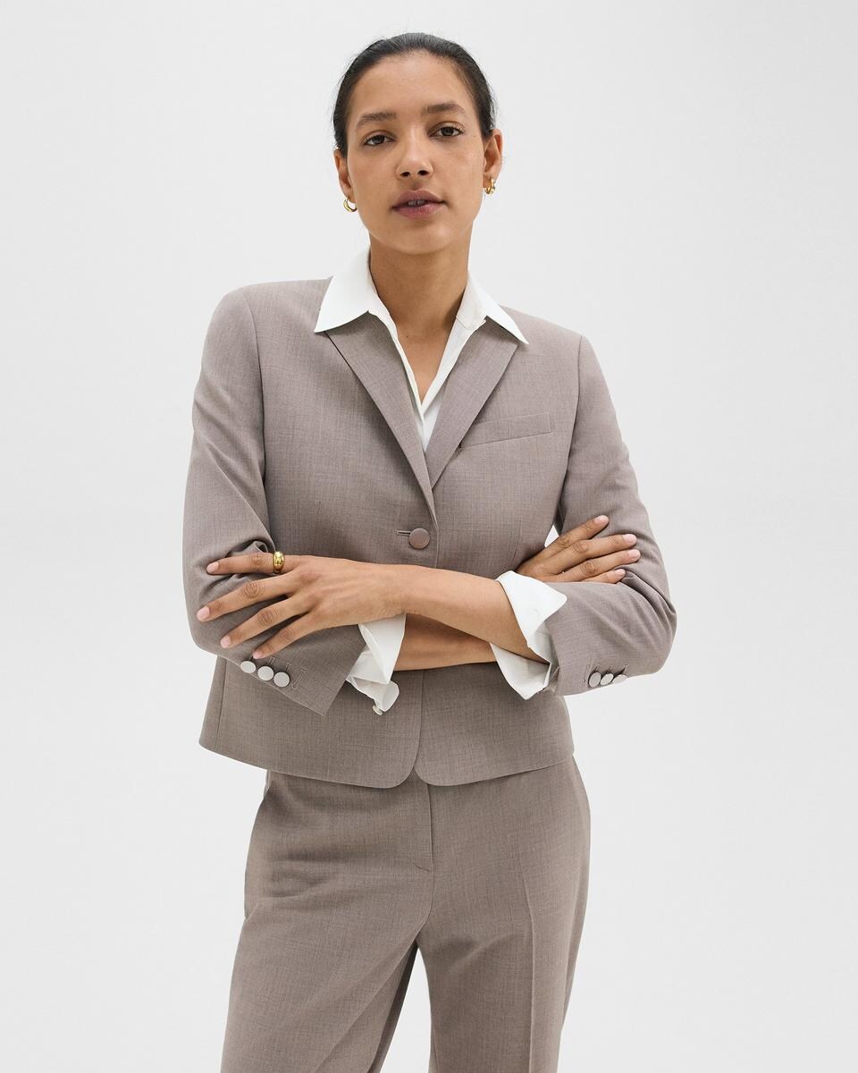 Boxy Blazer in Good Wool