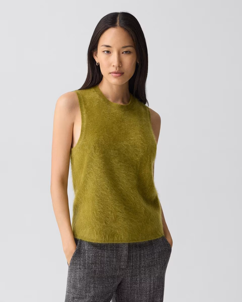 Brushed Top in Airy Cashmere