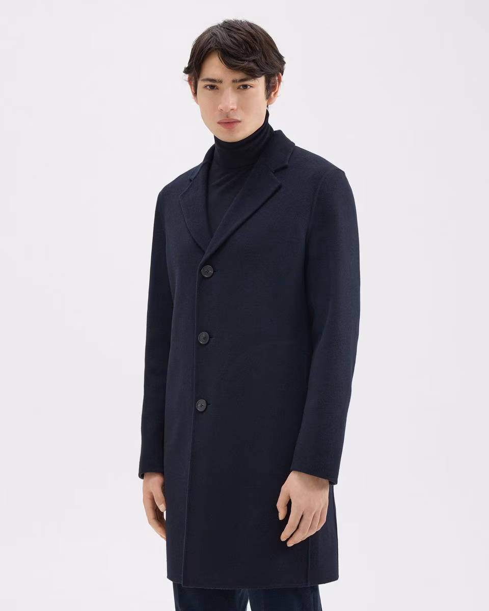 Almec Coat in Double-Face Wool-Cashmere
