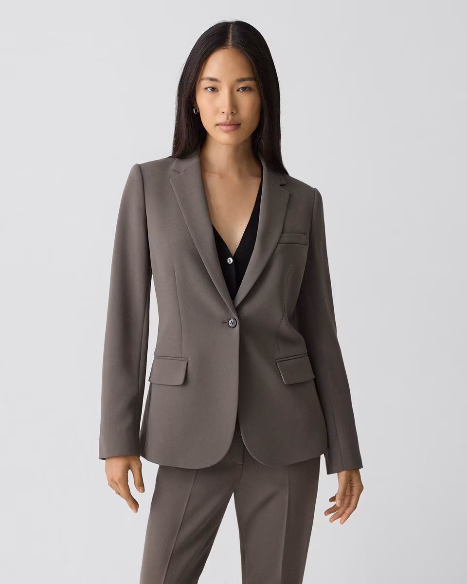 Staple Blazer in Admiral Crepe