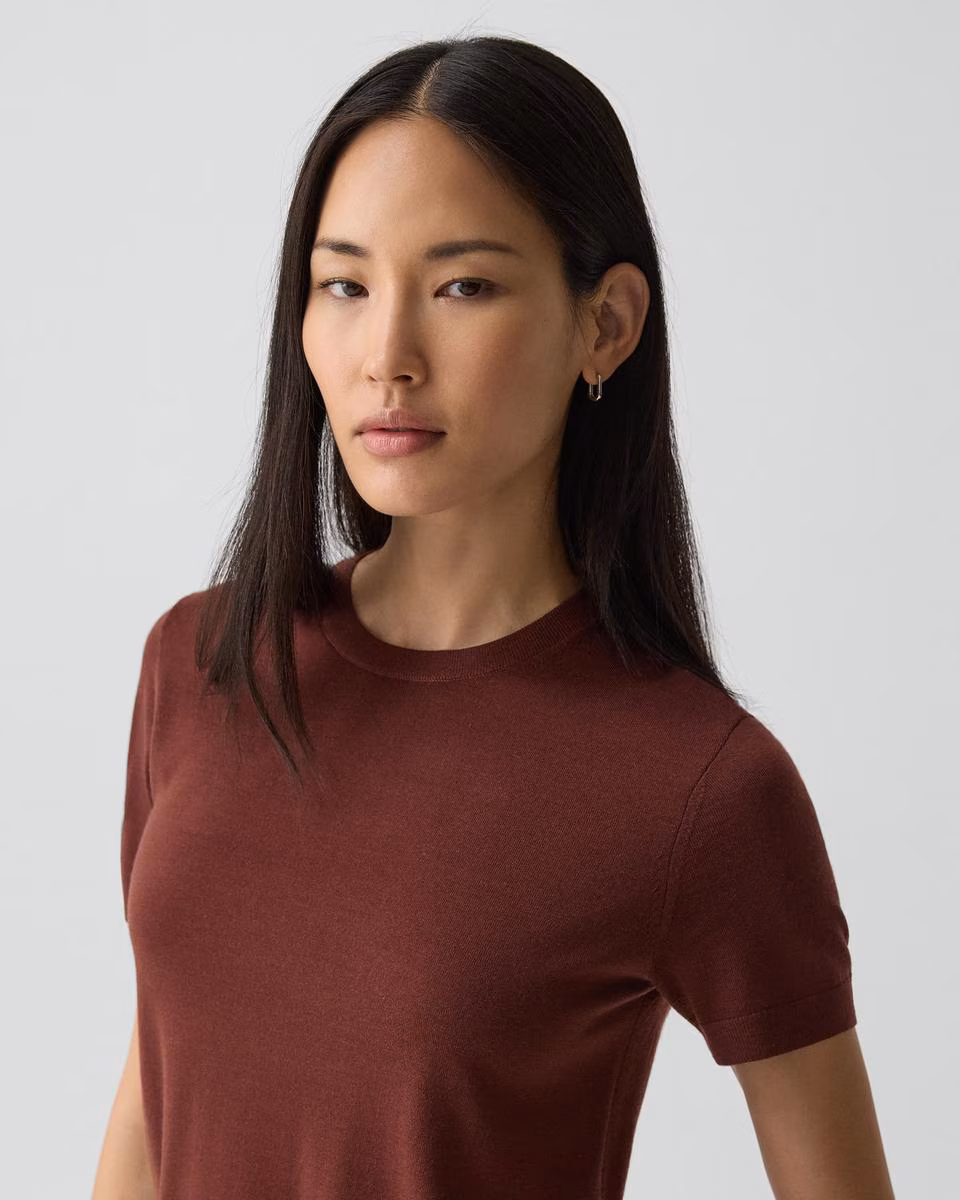 Sweater Tee in Regal Wool