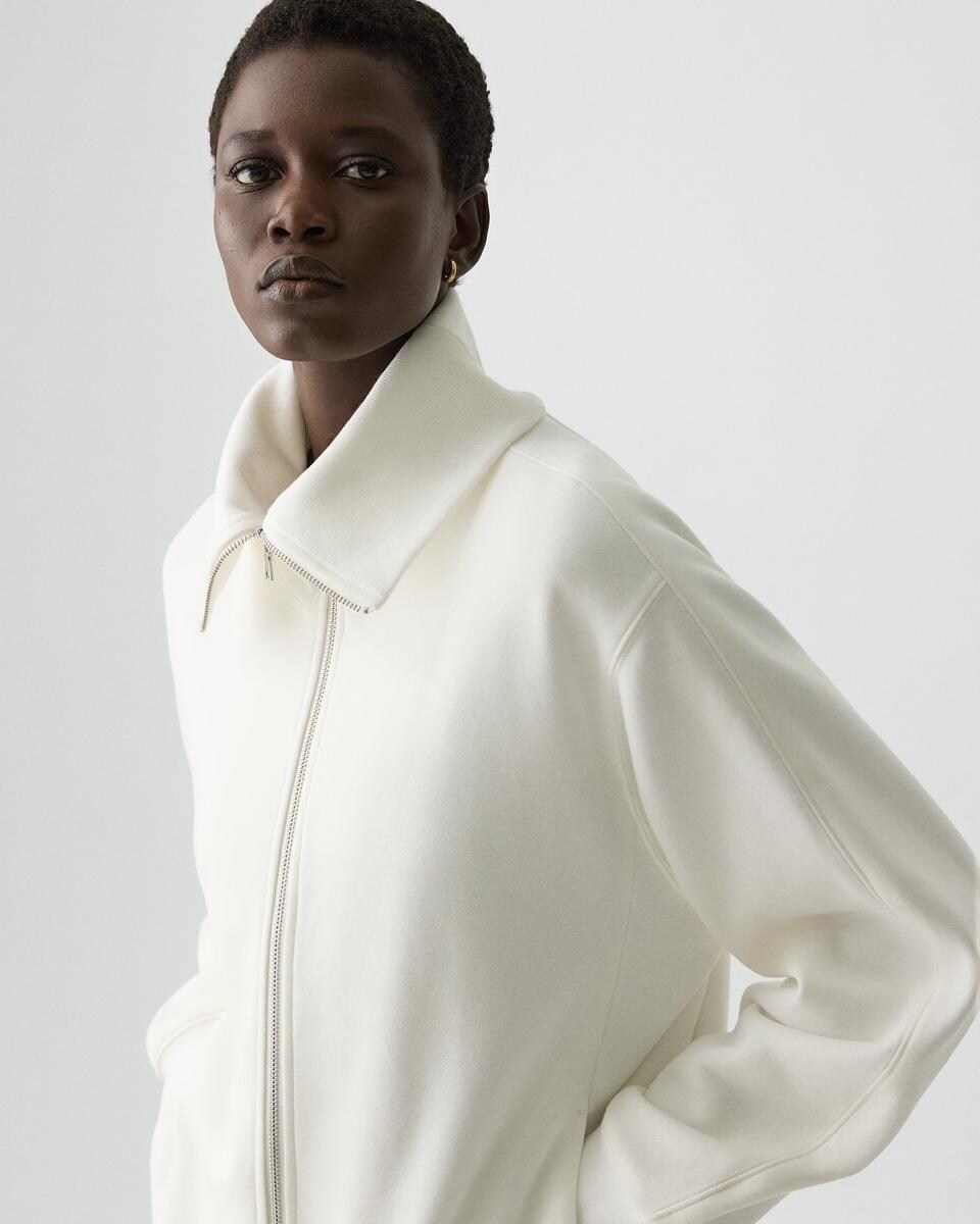 Zip Jacket in Lounge Terry