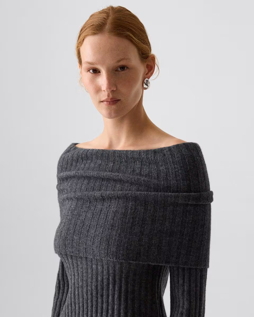 Bell Sleeve Sweater in Astor Wool