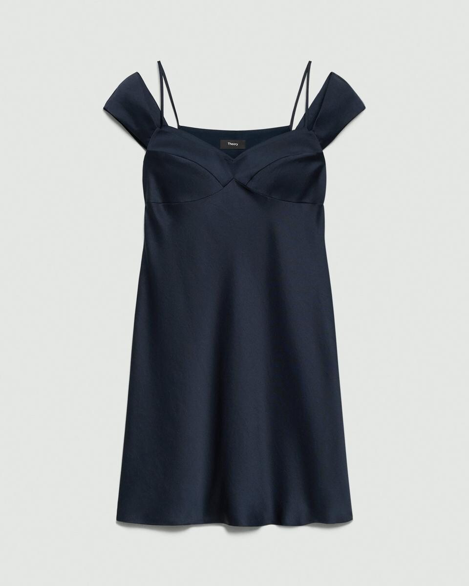Camisole Dress in Crushed Satin