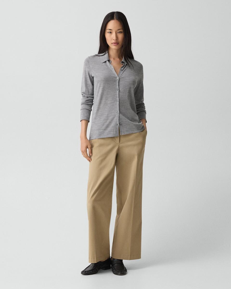 Knit Shirt in Regal Wool