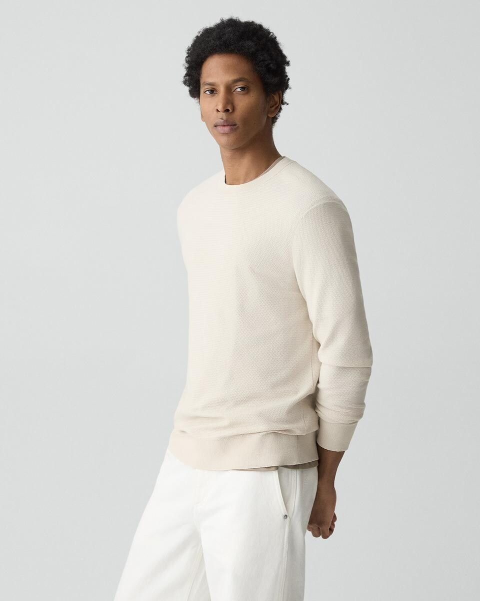 Riland Crewneck Sweater in Light Bilen