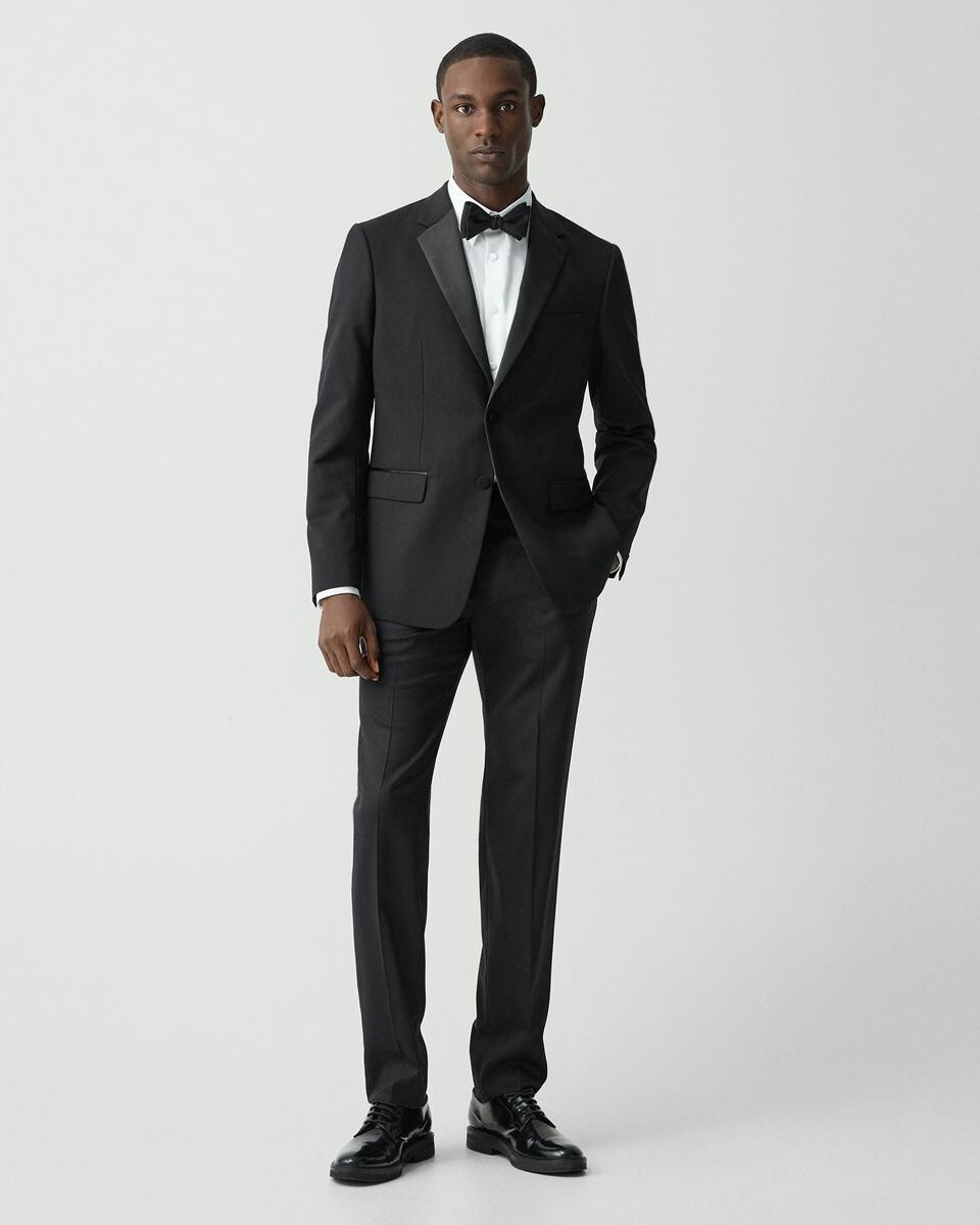 Chambers Tuxedo Blazer in Stretch Wool