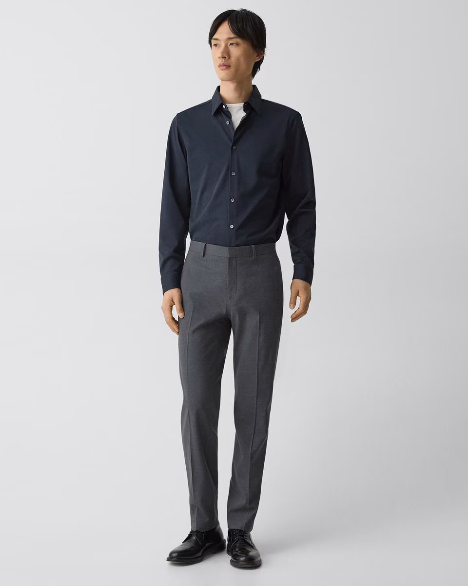 Sylvain Shirt in Structure Knit