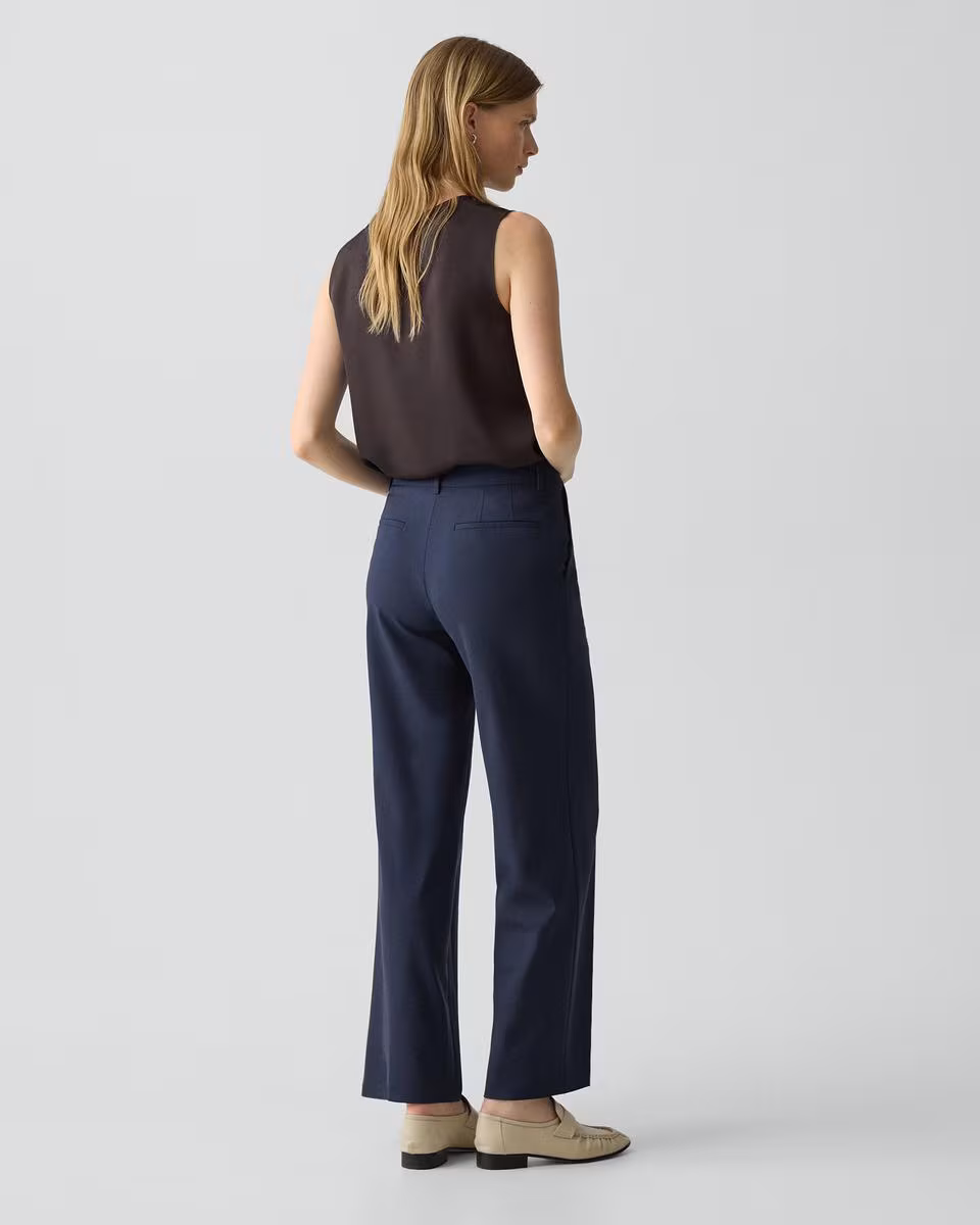 Classic Straight Pant in Good Wool