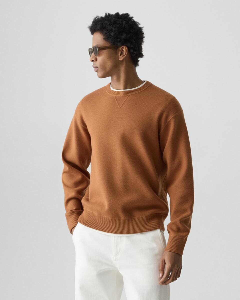 Crewneck Sweatshirt in Wool Bilen