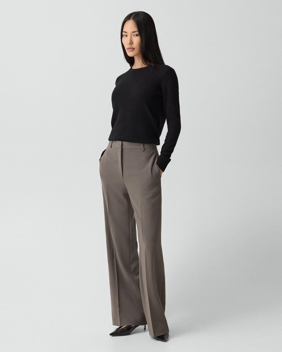 Straight Pant, 29'' in Admiral Crepe