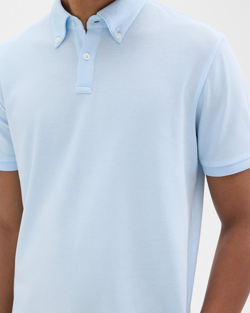 Tailored Polo Shirt in Function Piqué