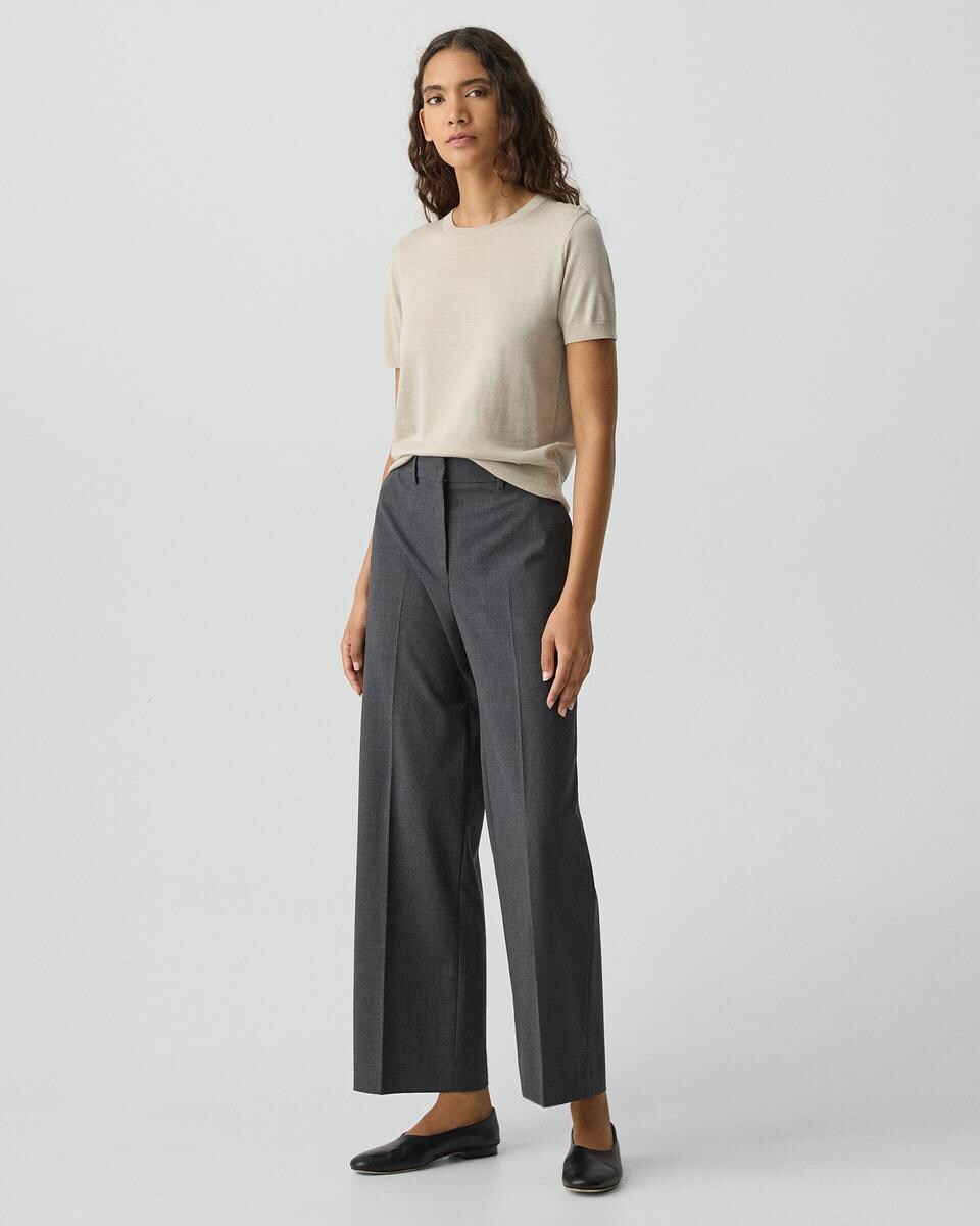 Classic Straight Pant in Good Wool