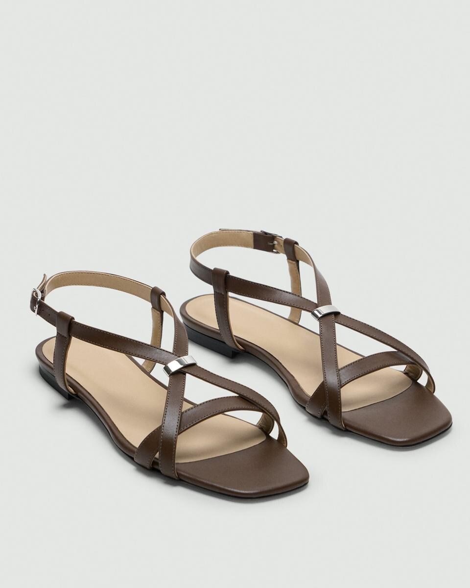 Ring Sandal in Leather