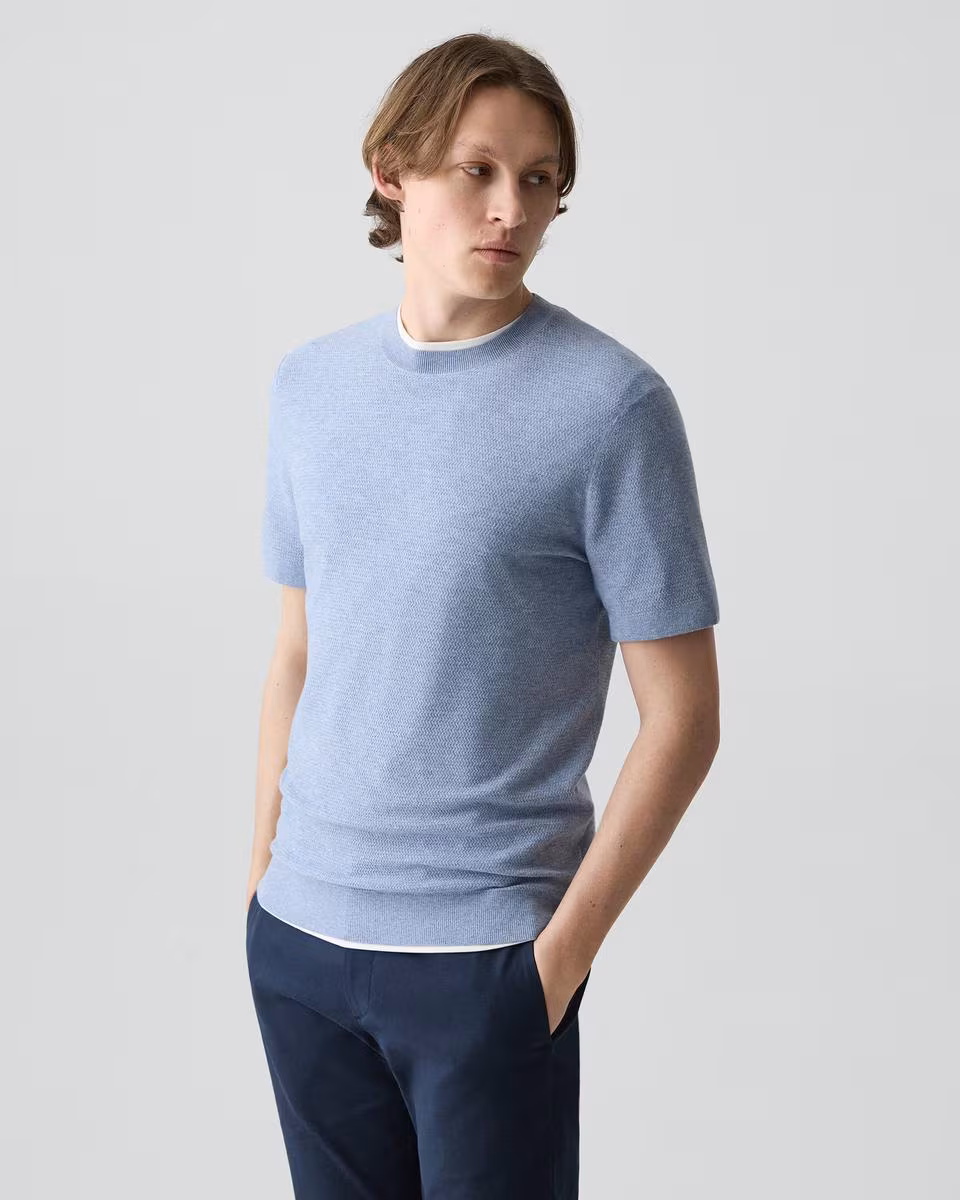 Soris Tee in Light Bilen
