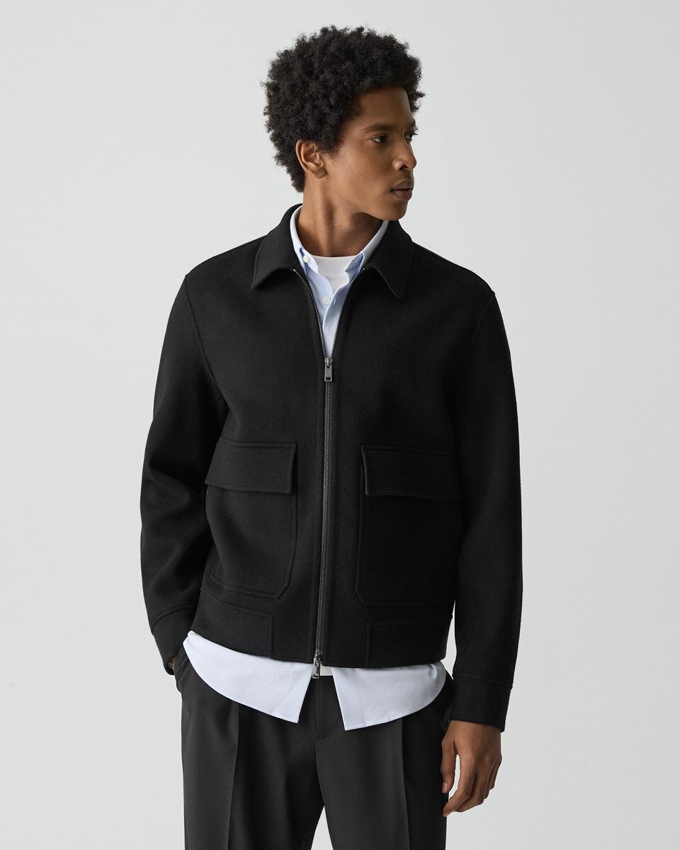 Sean Jacket in Double-Face Wool-Cashmere