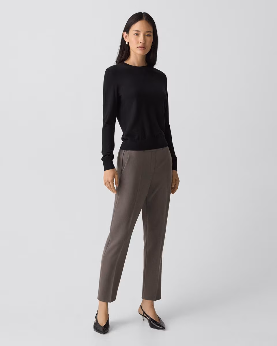 Treeca Pull-On Pant in Admiral Crepe