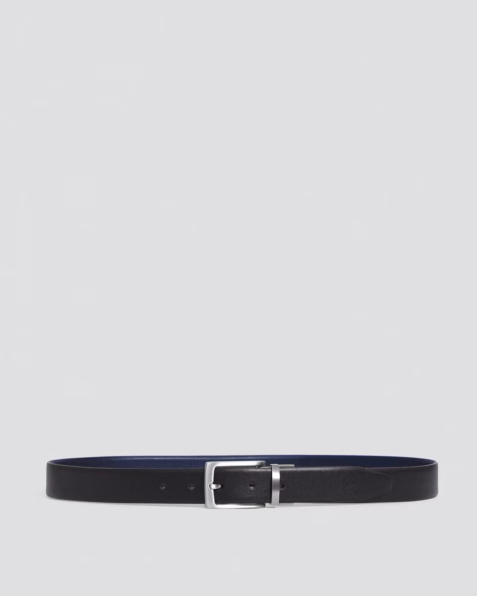 Reversible Belt in Leather